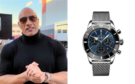 dwayne johnson breitling|More.